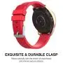 MoKo Band Compatible with Samsung Galaxy Watch 3 41mm/Galaxy Watch 42mm/Galaxy Watch Active/Active 2/Galaxy Gear S2 Classic/Ticwatch E/2/Vivoactive 3, 3-Pack 20MM Silicone Strap - Red&Green&Purple MoKo Band Compatible with Samsung Galaxy Watch 3 41mm/Galaxy Watch 42mm/Galaxy Watch Active/Active 2/Galaxy Gear S2 Classic/Ticwatch E/2/Vivoactive 3, 3-Pack 20MM Silicone Strap - Red&Green&Purple