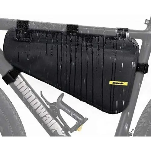 Rhinowalk Bike Frame Bag Bicycle Triangle Bag Waterproof Under Top Tube Bag Front Storage Pack for Road Mountain Cycling Rhinowalk Bike Frame Bag Bicycle Triangle Bag Waterproof Under Top Tube Bag Front Storage Pack for Road Mountain Cycling