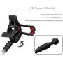 ZTON Cell Phone Holder, Universal Mobile Phone Stand, Lazy Bracket, Flexible Long Arms Clip Mount for IPhone, LG, etc.in Office Bedroom Desktop (Black)