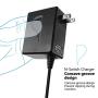 Kowela Charger Power Supply AC Adapter for Nintendo Switch and Switch Lite, Compatible with Console Dock and Pro Controller, 15V 2.6A Fast Charger, With 5ft Cable