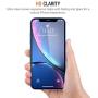 Trianium 3 Pack Glass Protector Compatible with iPhone 11 Screen Protector, iPhone XR Screen Protector Tempered Glass Film [6.1 Inch] HD Clarity 0.25mm with Installation Alignment Case Tray (3-Pack)