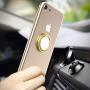 Mirror Finger Ring Holder, ICEYA Cell Phone Ring Stand Holder 360°Rotation Case Ring Grip Mount for iPhone 7/7 Plus, Galaxy S8/S8 Plus and Other Smartphones (Gold)