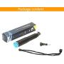 Foretoo Selfie Stick for GoPro,19”Waterproof Hand Grip Adjustable Extension Monopod Pole for Gopro Hero 6 5 4 3+3 2 1 AKASO, Xiaomi Yi,SJCAM SJ4000 SJ5000 SJ6000 (with Wrist Strap and Screw)