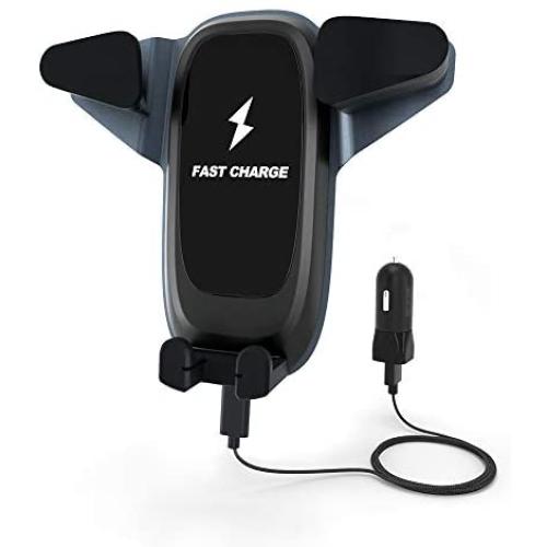Wireless Car Charger, ZeaLife Auto-Clamping Car Mount Phone Holder 10W Qi Wireless Fast Charger for iPhone 11/11 Pro/11 Pro Max/Xs MAX/XS/XR/X/8/8+,Samsung S10/S10+/S9/S9+/S8/S8+