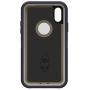 OtterBox DEFENDER SERIES SCREENLESS EDITION Case for iPhone Xr - Frustration Free Packaging - DARK LAKE (CHINCHILLA/DRESS BLUES)