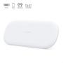 CHOETECH Dual Fast Wireless Charger, 5 Coils Qi Certified 2 in 1 Wireless Pad Compatible with iPhone SE 2020/11/11 Pro/11 Pro Max/XS Max/X, Galaxy S20+/S10/Note 10, AirPods Pro(No AC Adapter)