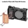 SMALLRIG Wooden Handgrip for Sony Alpha a6000/a6300/a6500 Mirrorless Digital Camera Cage 1889 Cage 1661-1970 SMALLRIG Wooden Handgrip for Sony Alpha a6000/a6300/a6500 Mirrorless Digital Camera Cage 1889 Cage 1661-1970