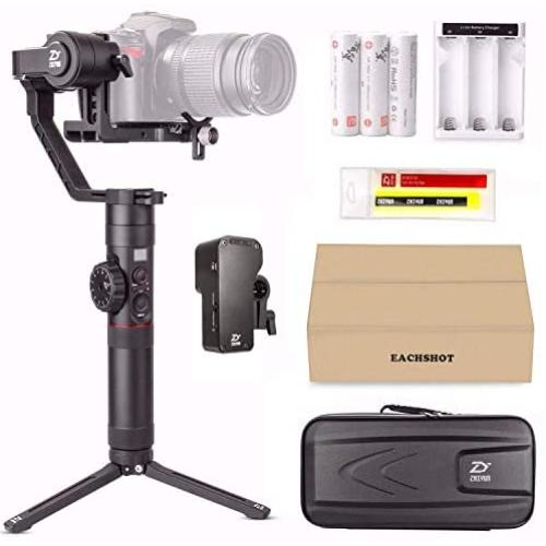 Zhiyun Crane 2 (with Servo Follow Focus) 3-Axis Handheld Gimbal Stabilizer 7lb Payload Toolless Balance Adjustment for DSLR or mirrorless camera, Zhiyun Crane-2 Compatible with Nikon Z6 Z7