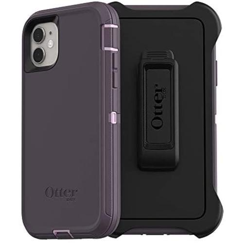 OtterBox DEFENDER SERIES SCREENLESS EDITION Case for iPhone 11 - PURPLE NEBULA (WINSOME ORCHID/NIGHT PURPLE)