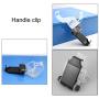 Kongqiabona-UK Mobile phone clip bracket mounting bracket for Playstation 4 for PS4 game controller, with USB cable black
