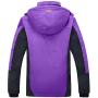 Wantdo Womens Mountain Waterproof Ski Jacket Windproof Rain Jacket Winter Warm Snow Coat