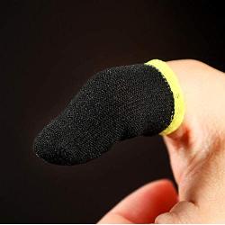 2 Pair/4 Pack Mobile Game Controller Thumb Sleeves for Phone Gaming Touchscreen Finger Sleeve Anti-Sweat Breathable