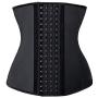 SHAPERX Womens Waist Trainer Corsets Latex Waist Cincher Body Shaper Sports Girdle Weight Loss