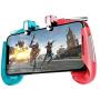 Mobile Game Controller Compatible with PUBG Mobile/Fortnitee Mobile/Call of Duty Mobile, Sensitive Shoot and Aim Trigger L1R1 Compatible with Android & iPhone (Black)