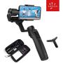 MOZA Mini MI 3-Axis Gimbal Stabilizer for Smartphone Wireless Phone Charging Multiple Subjects Detection 360°Inception Timelapse for iPhone X/8/7/7 Plus/6/6 Plus,Samsung Galaxy S8+/S8/S7