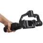Freevision Pan Axis 360° Unlimited Gimbal Stabilizer for GoPro Hero 7/6/5/4/3 DJI Osmo Action, Yi Cam 4K, RX0, AEE, SJCAM Sports Cams Action Camera, with 17h Run Time Tripod Stand Premium Vilta M Pro