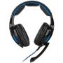SADES Gaming Headset for PS4 Controller,Xbox One,PC,Laptop,Mac,Tablet,Smartphone,Over Ear Noise-canceling Gaming Headphones with Mic for Nintendo Switch Games(Black&Blue)