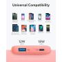 Anker PowerCore Slim 10000 PD 10000mAh Portable Charger USB-C Power Delivery (18W) Power Bank for iPhone 8/8+/X/XS/XR/XS Max, Samsung Galaxy S10, Pixel 3/3XL, iPad Pro 2018, and More (Terracotta Rose)