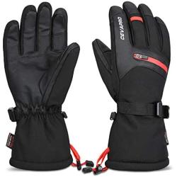 Yobenki -40℉ Ski Gloves Waterproof Winter Gloves Snowboarding Gloves 3M Thinsulate