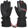 Yobenki -40℉ Ski Gloves Waterproof Winter Gloves Snowboarding Gloves 3M Thinsulate