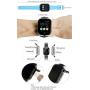 KKBEAR (Give Replaceable Strap) 3G GPS Watch for Kids Elderly,WiFi Phone Call, Real-time Tracking, Geo-Fence Touch Screen Camera SOS Alarm Anti-Lost GPS Tracker Suitable for Dementia Alzheimers