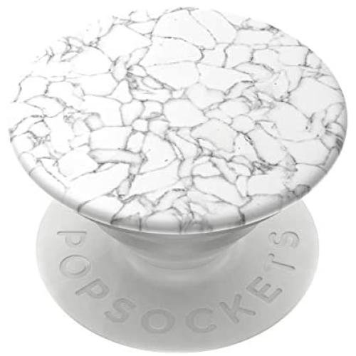 PopSockets: PopGrip with Swappable Top for Phones and Tablets - Pearly Quartz