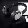 Sephia SX16 Bluetooth Headphone with Mic, Foldable On Ear Stereo Wireless Headphone, Bass Driven Sound, Compatible with iPhone, iPad, Samsung, Tablets, TV, Computer and Smartphones, Black