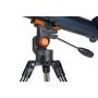 Celestron AstroMaster LT 60AZ Refractor No-Tool Setup Refracting Telescope, Blue (21073)