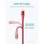 Anker Powerline+ II Lightning Cable (6ft), MFi Certified for Flawless Compatibility with iPhone X/8/8 Plus/7/7 Plus/6/6 Plus/5/5S and More(Red)