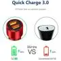 Car Charger, JSAUX Quick Charge 3.0 3A Dual USB Ports 36W Fast Car Adapter Metal Compatible with Samsung Galaxy S10 S9 S8 S20 Plus Note 10 9 8 S7, iPhone Xs Max XR X 8 7 6, iPad, LG G6 V20, Moto Red Car Charger, JSAUX Quick Charge 3.0 3A Dual USB Ports 36W Fast Car Adapter Metal Compatible with Samsung Galaxy S10 S9 S8 S20 Plus Note 10 9 8 S7, iPhone Xs Max XR X 8 7 6, iPad, LG G6 V20, Moto Red