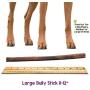 Nature Gnaws Bully Sticks - Premium Beef Dog Chew Treats – Rawhide Alternative Long Lasting Bones – Simple Natural Delicious