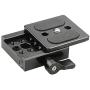 CAMVATE Quick Release Plate for Arca-Swiss Compatible QR Clamp Mount on Tripod Head(50mm)