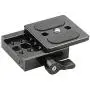 CAMVATE Quick Release Plate for Arca-Swiss Compatible QR Clamp Mount on Tripod Head(50mm)