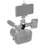 Hot Shoe Camera Mount Adapter - Aluminium Quadruple Cold Shoe Adapter for Lights, LED Monitors, Microphones, Audio Recorder & Studio Flash Video Camera