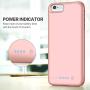 Battery Case for iPhone 8plus/7plus/6 Plus/6s Plus, Upgraded [8500mAh] Protective Portable Charging Case Rechargeable Extended Battery Pack for Apple iPhone 8plus/7plus/6 Plus/6s Plus(5.5) -Rose Gold