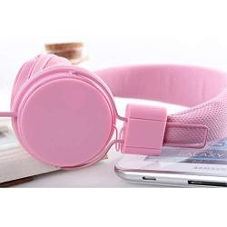 CICIN Wired Stereo Bass Headset Gaming Headphones, Earmuffs Headset Gaming Headset with Mic for Mobile Phones PC,A
