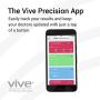 Vive Precision EKG Monitor (App Included) - Portable Pocket ECG Device - Heart Rate Tracking Sensor Detects Irregular Cardiac Rhythm - Wireless Electrocardiogram Test Made Easy - Smartphone Compatible
