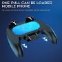Ermorgen Semiconductor Refrigeration Gamepad Compatiable for PUBG, Mobile Phone Freezing Radiator with Stand, Cooling Mute German Chip Support 4.7-6.5 inches Cellphone