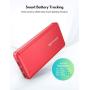 Portable Charger RAVPower 26800mAh Power Bank Battery Pack Total 5.5A Output External Battery 3 Ports Portable Phone Charger Compatible with iPhone 11 Pro Max SE iPad Samsung Galaxy S20 Note10 (Red)