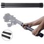 USKEYVISION Extension Pole, Carbon Fiber Extension Monopod Rod, Rod Extendable Stick 1/4 3/8 Thread Compatible for DJI Ronin S Moza Air Cross FeiyuTech AK4000 Zhiyun Crane 2 Osmo Mobile