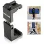 Compatible iPhone Tripod Mount, Adapter with Cold Shoe - Ulanzi ST-02S, Cell Phone Tripod Mount, Tripod Phone Mount, Aluminum Phone Tripod Adapter, Metal Smartphone Tripod Mount Compatible iPhone Tripod Mount, Adapter with Cold Shoe - Ulanzi ST-02S, Cell Phone Tripod Mount, Tripod Phone Mount, Aluminum Phone Tripod Adapter, Metal Smartphone Tripod Mount
