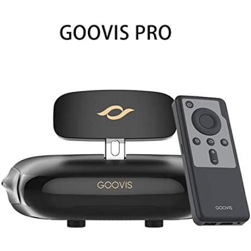 GOOVIS Pro VR Headset with D3 Controller,3D Theater Goggles,Support 4K blu-ray Player Sony 1920x1080x2 HD Screen 4K VR FPV,Compatible with Set-top Box DJI Drones PS4 Xbox PC Nintendo Smart Phone