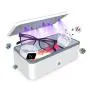 Cahot Portable UV Sanitizer, Multi-Function UV Light Sterilizer, UV Phone Cleaner Box, Fast Charging for Smart Phone, UV Sterilizing Box for Cell Phone, Watches, Jewelry, Glasses -Large