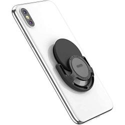 PopSockets: Collapsible Grip & Stand for Phones and Tablets - Black & Mount