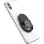 PopSockets: Collapsible Grip & Stand for Phones and Tablets - Black & Mount