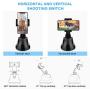 Gimbal Stabilizer Tripod, NEWXLT Phone Mount Holder, Selfie Stick Robot Cameraman, 360°Rotation Auto Face Object Tracking Smart Shooting Video Vlog Helper for All iOS and Android Phones