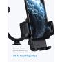 Windshield Phone Mount Holder, Mpow Upgraded Phone Holder for Car Windshield, Long Arm Washable Suction Cup Car Cradle Compatible with iPhone 11 Pro Max, XS Max, XS, XR/X/8/7/6 Plus Etc