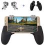 AnoKe Mobile Controller - Cellphone Game Trigger/Mobile Game Controller Compatible with PUBG Android iOS, L2R2 Sensitive Shoot Mobile Phone Joystick (2 Triggers+2 Grips)