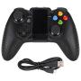 Hoseten Black Mobile Controller, Bluetooth Gamepad Controller, Long Battery Life with Clip for Phone Compatible for/iOS Phone Gaming Accessories(Black + Color Box)