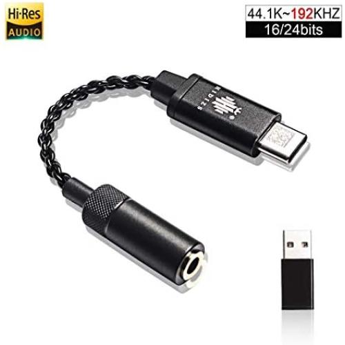 HIDIZS Portable Headphone Amplifier USB Type C DAC Headphone Amp for Android/Windows/MacOSX System Smartphone Laptop (Mark II)